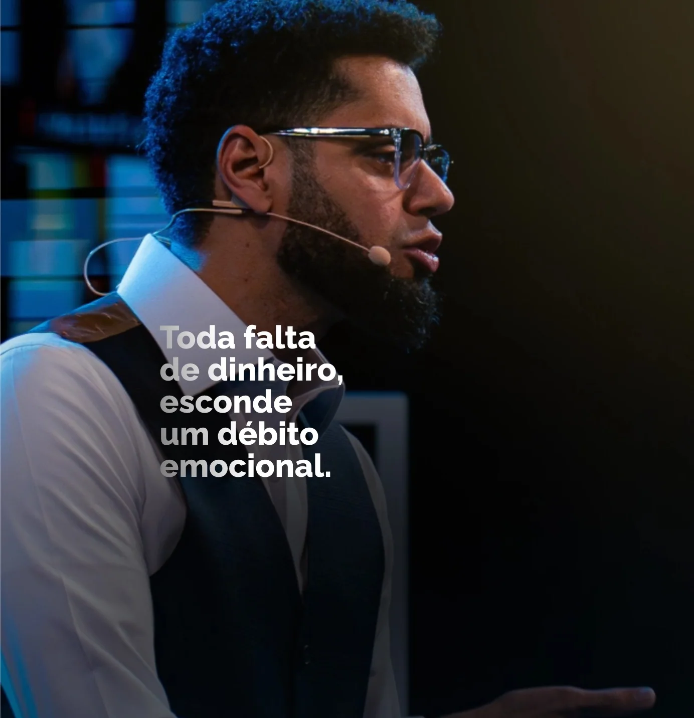 Elton Euler durante a imersão